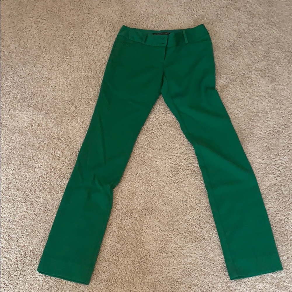 Green Dress Pant